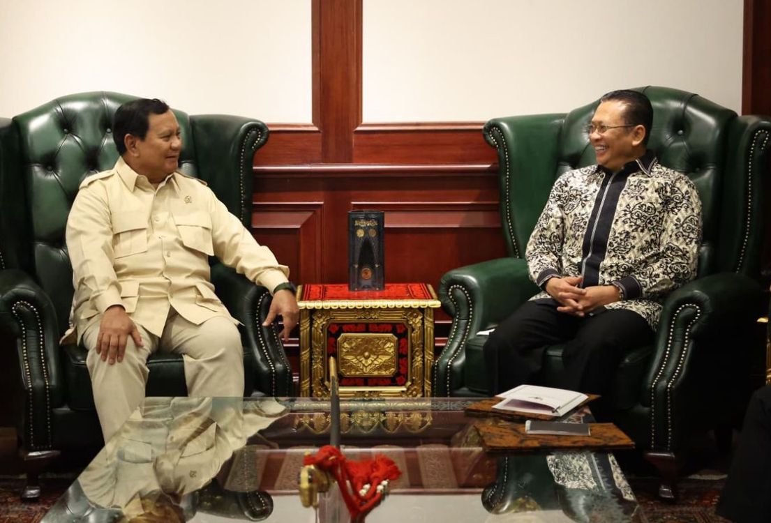 Bertemu Presiden RI Terpilih 2024-2029 Prabowo Subianto, Ketua MPR RI Bamsoet Sampaikan Prabowo Sambut Baik Langkah Kebangsaan MPR RI Terkait Bung Karno, Pak Harto dan Gusdur