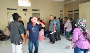 Rapat Keja Tim Rustam Effendi di Wisma Amethys Kelurahan Ater Pang
