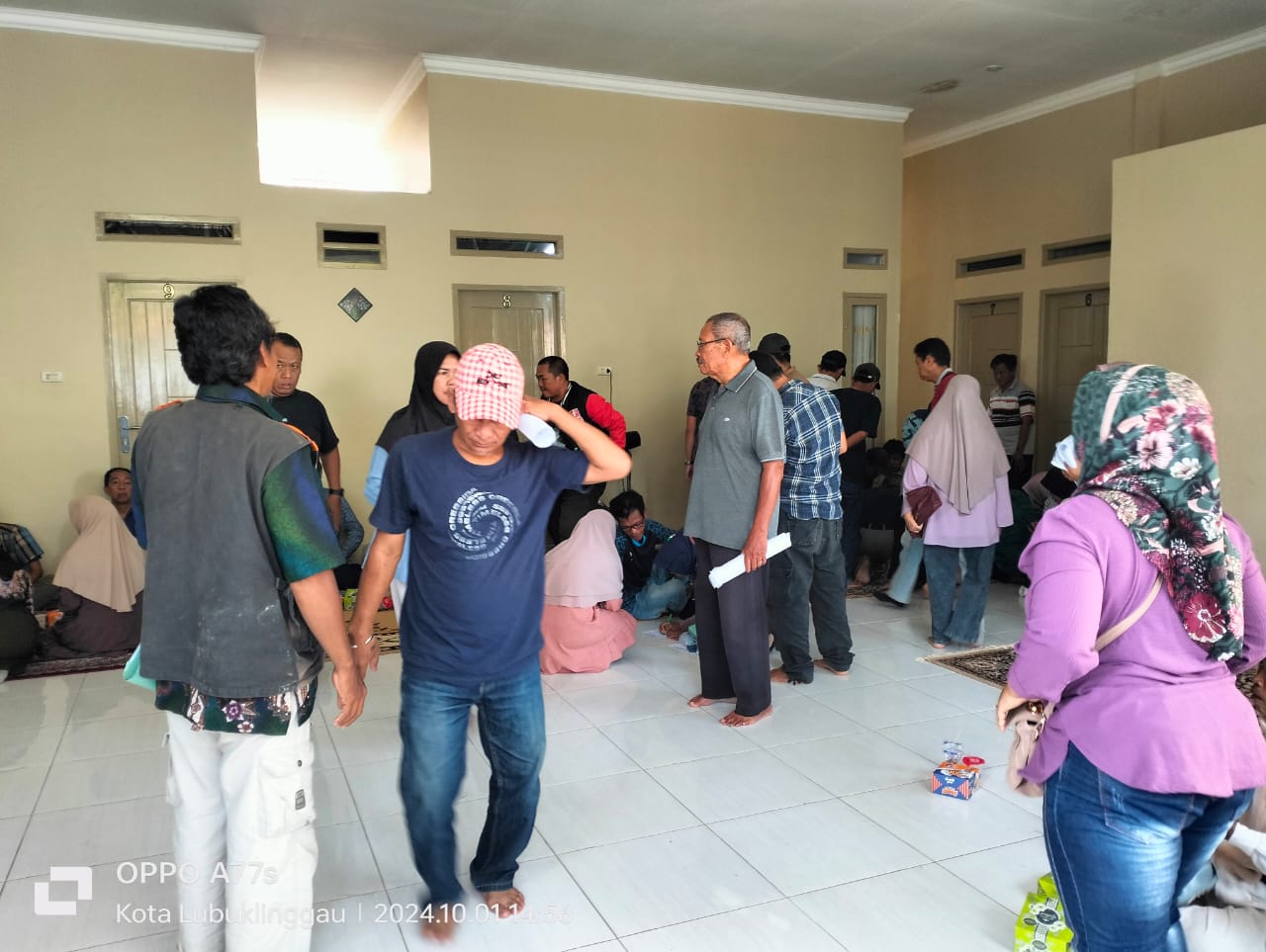 Rapat Keja Tim Rustam Effendi di Wisma Amethys Kelurahan Ater Pang