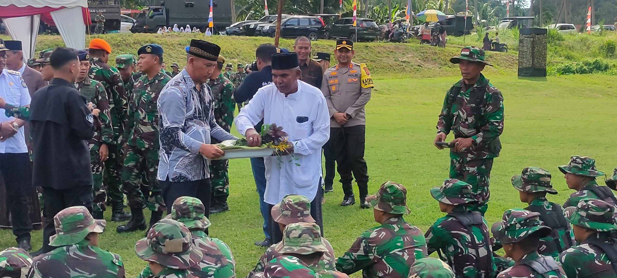 Pembukaan TMMD Ke-122 Tahun 2024 di Kecamatan Muara Satu Kota Lhokseumawe