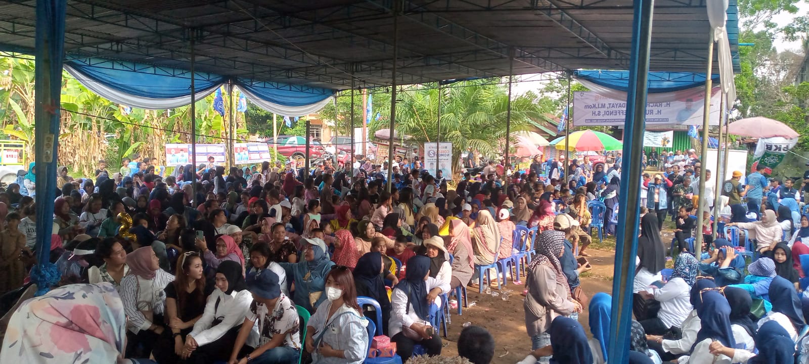 Kampanye Yoppy – Rustam Di Kel Sidorejo, Ribuan Masyarakat inginkan Perubahan