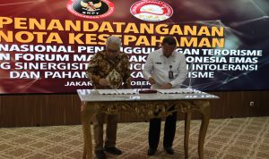 Demi Keamanan dan Kedamaian Negeri, BNPT Bersama Formas Lakukan MoU