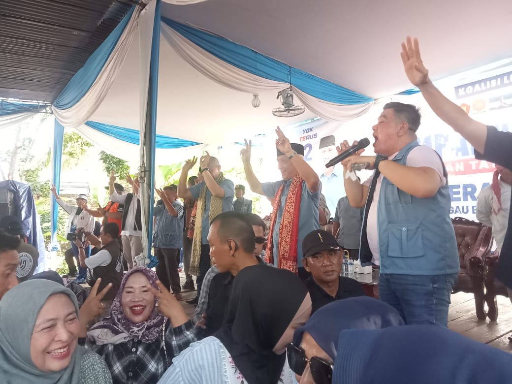 Hermansyah Djufri: Kelurahan Pelita jaya 80% Akan Memilih Paslon No 2 Yoppy-Rustam.