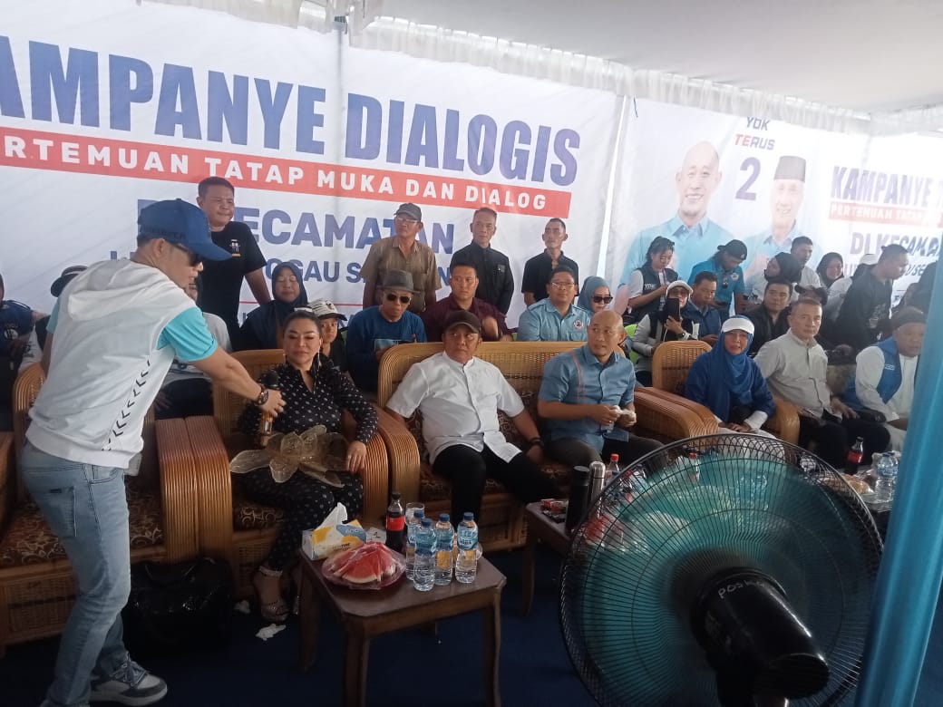 Masarakat Eka Marga  Menggelegar Kampanye Dialogis HD-CU Dan Yoppy-Rustam