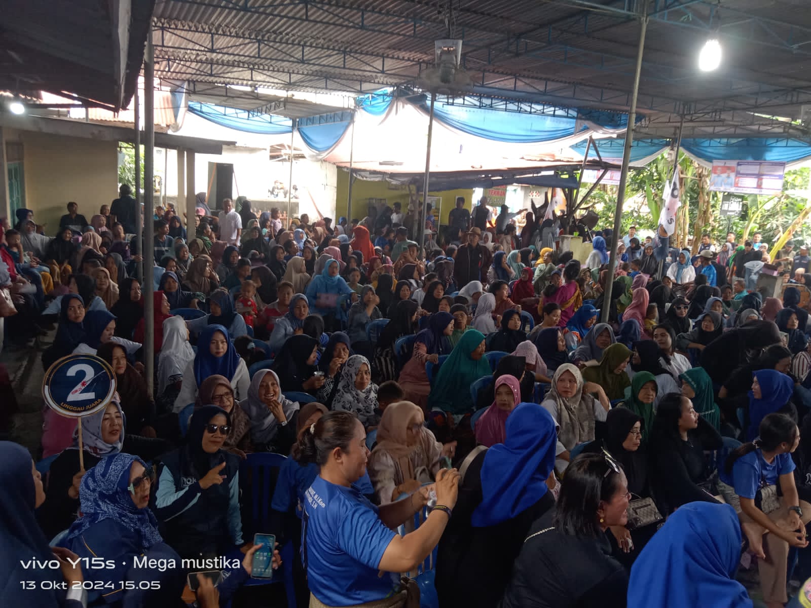 Ribuan Masyarakat Jawa Kanan SS Sepakat Menangkan YOKteRUS Hingga 85%.