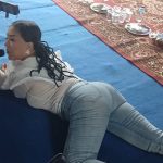 Penyanyi dangdut .Anisa Bahar Goncang Warga Jawa Kanan SS Saat Kampanye Dialogis YOKteRUS.
