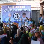 Warga Desa Suka Cinta dan Negeri Agung Membludak Hadiri Kampanye Dialogis Calon Bupati Lahat Hj Lidyawati