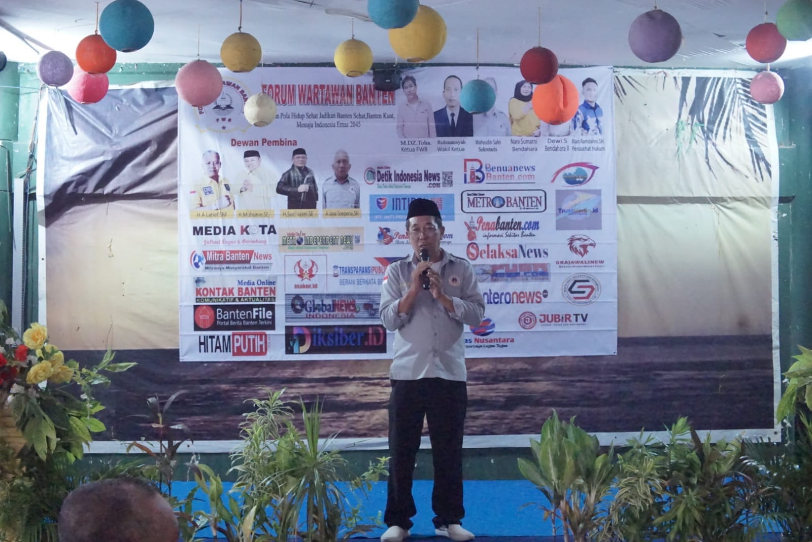 Forum Wartawan Banten Gelar Milad Ke-1 Sekaligus Temu Media