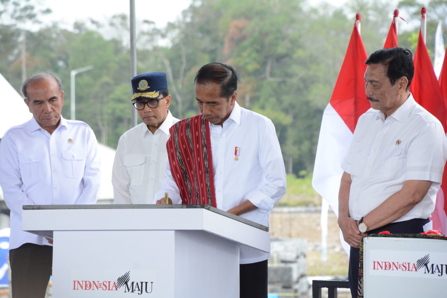 Resmikan Pusat Riset Genomik Pertanian di Humbahas, Presiden RI Terus Didampingi Pangdam I/BB