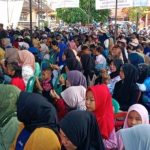 Ribuan Emak Emak Lubuk Tanjung Siap Menangkan YOKteRUS Botak Peci.