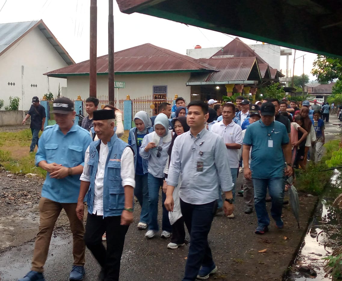 10 Tahun Dianaktirikan, Warga Siring Agung Kompak Dukung Yoppy-Rustam. 