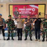 Sambut HUT Humas Polri ke-73, Polres Lebak Bersama PMI Lebak Gelar giat Donor Darah di Aula Sanika Satyawada