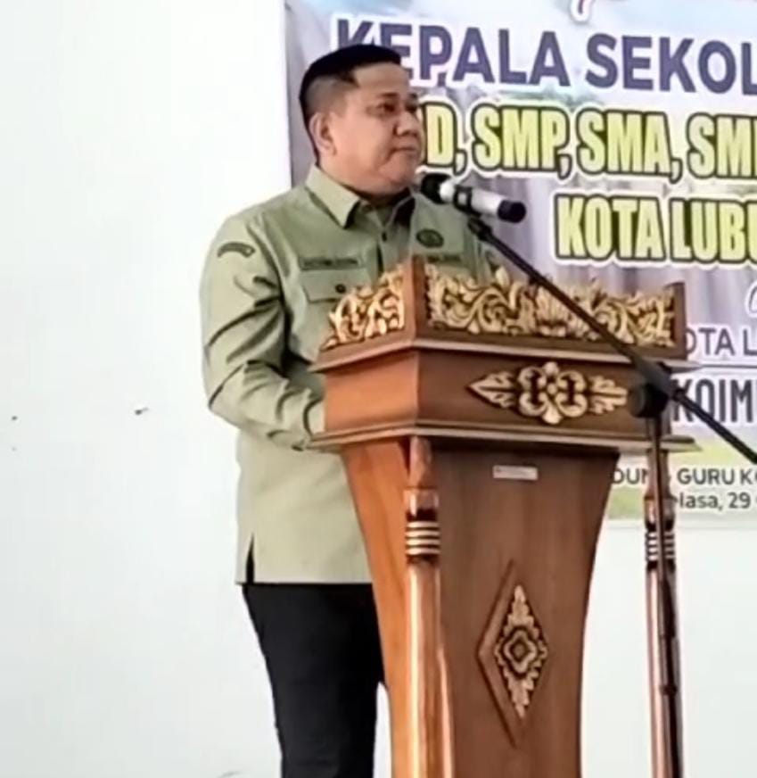 Kepala Disdikbud LubukLinggau Hadiri Kegiatan Meningkatkan Pembinaan kepala Sekolah Dan Guru