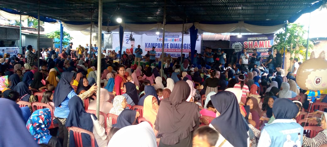 Warga Siring Agung Makin Mantap Pilih Botak Peci.