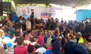 Atusias Ribuan Warga Taba pingin, padati Tempat Kampanye Yoppy – Rustam