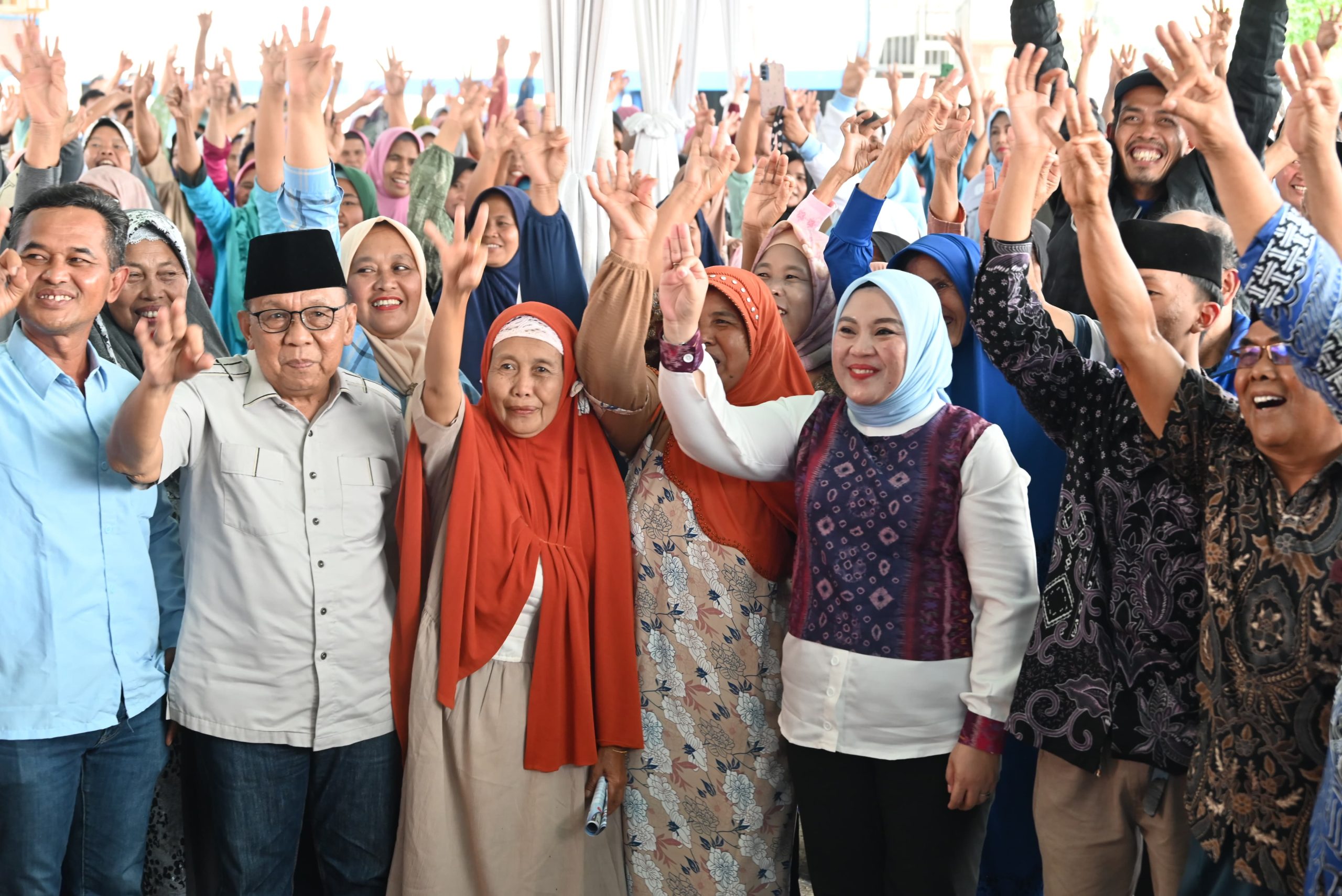 Kampanye Dialogis Terakhir di Kec. Tanjung Sakti, Berlian Jadi Satu-satunya Pasangan Kepercayaan Warga