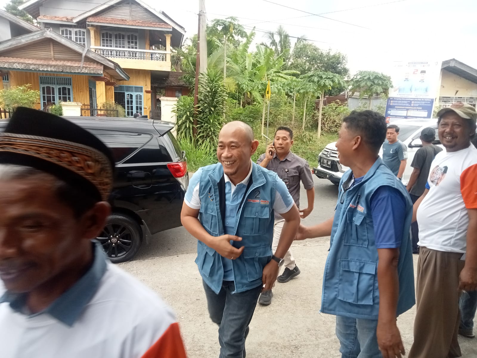 Warga Simpang Periuk Tak Terpengaruh isu Hoax, Kompak pilih yoppy, Rustam