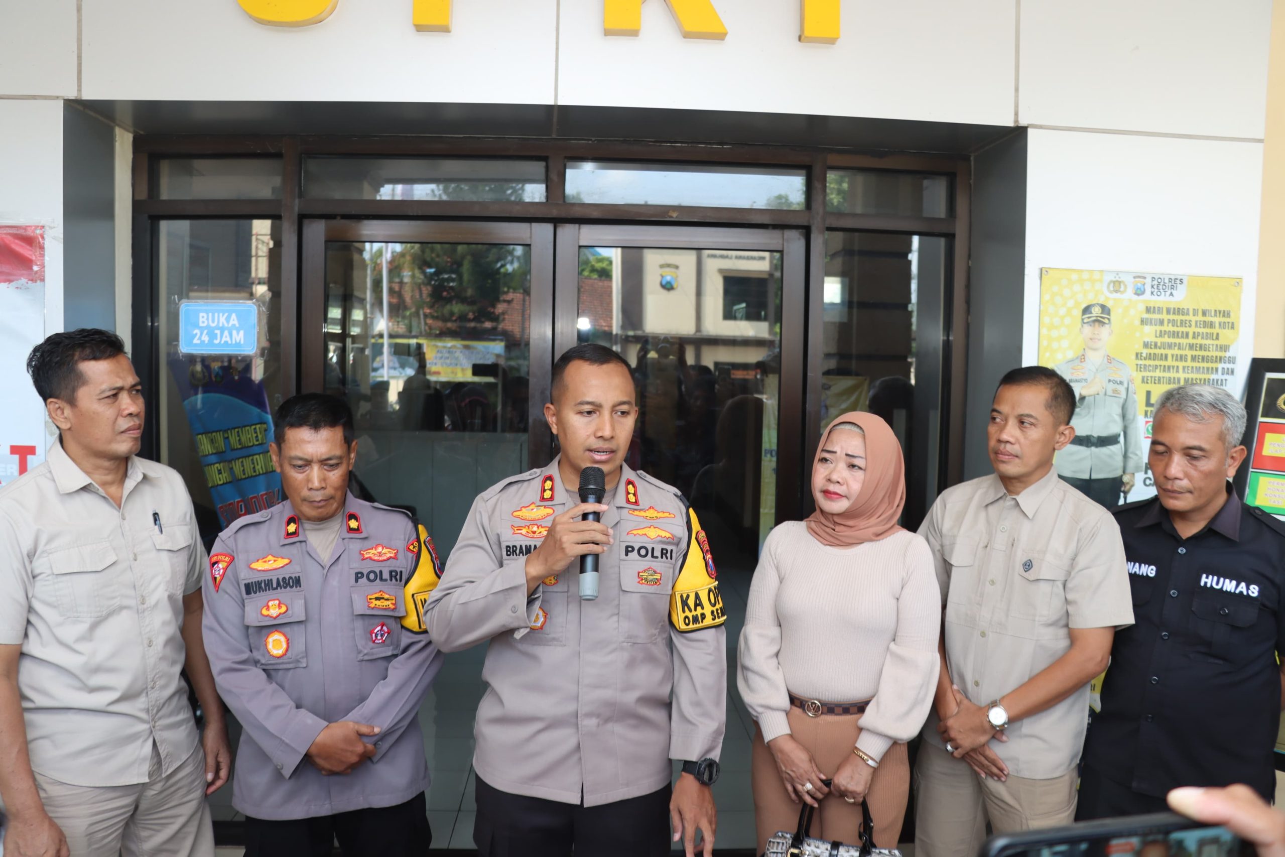 Kebesaran Hati Kabag Ops Polres Kediri Kota Memaafkan Laki – laki yang Nantang Duel dan Bentak Dirinya : Ternyata Pelaku Alami Gangguan Kejiwaan 
