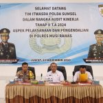 Tingkatkan Pelaksanaan dan Pengendalian, Tim Audit Kinerja Itwasda Polda Sumsel Melakukan Audit Di Polres Musi Rawas