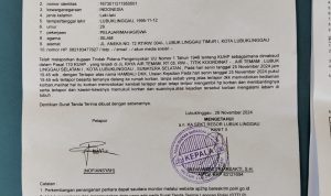 Aniaya IRT, Anggota Dewan di Lubuk Linggau Dilaporkan ke POLRES Aniaya IRT, Anggota Dewan di Lubuk Linggau Dilaporkan ke POLRES