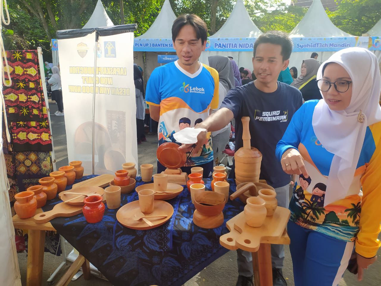 Pj Bupati Lebak bersama Masyarakat ramaikan Stand WBP Lapas Rangkasbitung