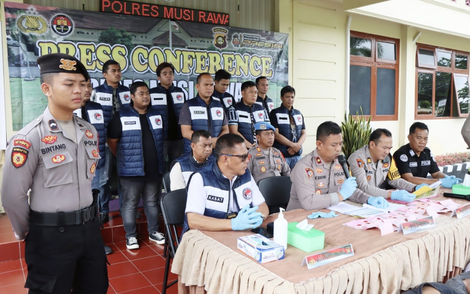2024 Ungkap Kasus Meningkat, Satresnarkoba Polres Musi Rawas Berhasil Meringkus 98 Tersangka, Sabu 717,6 gram, Ekstasi 59 Butir, dan Ganja 250 Gram