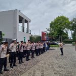 Polres Serang Melaksanakan Apel Pengamanan Rekapitulasi Hasil Penghitungan Suara Pilkada Serentak 2024 Kabupaten Serang
