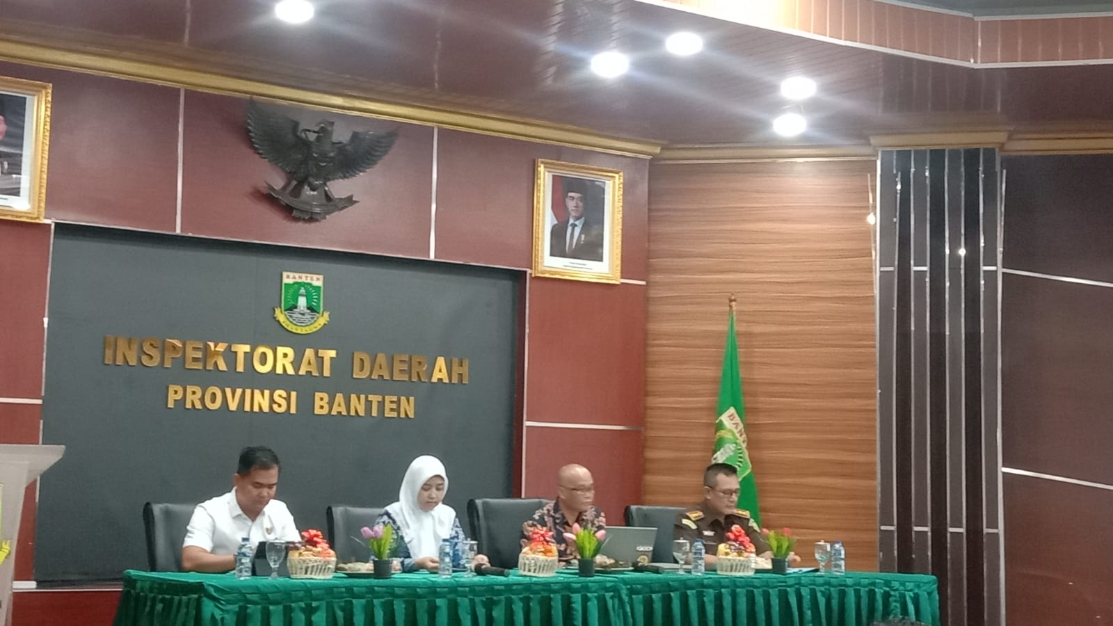 Hari Antikorupsi Sedunia Tahun 2024 Inspektorat Banten Menggelar Sosialisasi Bersama LSM,Ormas dan Para Awak Media Provinsi Banten.