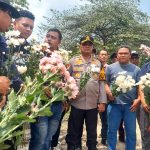 Cegah Terjadinya Lakalantas,Polres Serang Dirikan Posko Penghalau Truk Pasir 