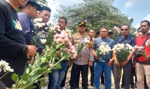 Cegah Terjadinya Lakalantas,Polres Serang Dirikan Posko Penghalau Truk Pasir 
