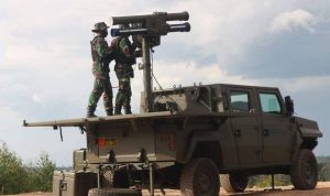 TNI dan PT Len Berhasil Uji Coba Sistem Pertahanan Udara Starstreak