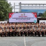 Wakapolres Takalar Pimpin Upacara Pemberangkatan Siswa Diktukba Polri Gelombang II T.A. 2024 ke SPN Batua