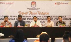 KPU Tetapkan Paslon Pemenang di Pilkada Kabupaten Bekasi 