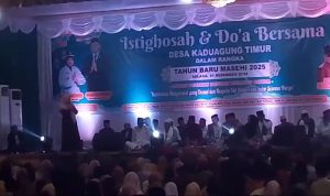 Istighosah dan Doa Bersama Lawan Petasan Dengan Ledakan Dikir Sholawat Dalam Rangka Menyambut Tahun Baru Masehi 2025