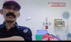 Tajul Arifin Kades Banjarsari Bawa Warganya Kerumah Sakit Asrama Haji Pondok Gede
