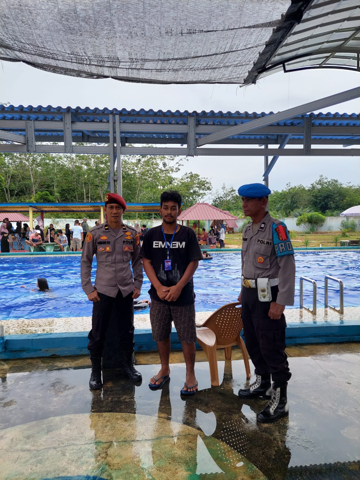 Polres Musi Rawas Pastikan Video Anak Tenggelam di Waterboom Terawas Tidak Benar 