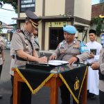 Kapolres Kediri Kota Pimpin Upacara Sertijab Wakapolres, Kasat Reskoba Serta 2 Kapolsek