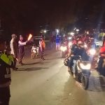 Polres Kediri Kota Berikan Pengamanan dan Pengawalan Terhadap Rombongan Pesilat yang Melintasi Wilayah Hukumnya