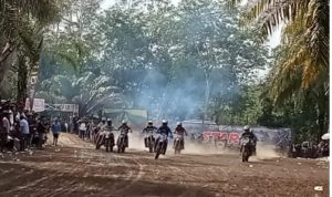 Polres Musi Rawas Kawal Pengamanan Kompetisi Grass Track Open se-Kabupaten Musi Rawas