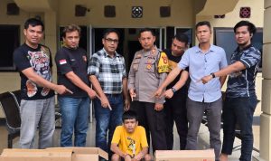 Tim “Labi” Polsek Muara Beliti Polres Musi Rawas Ringkus Pembobol Kantor KUA TPK