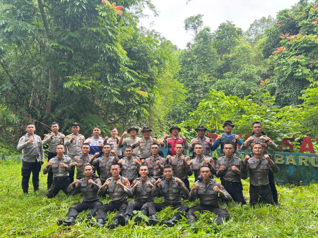 14 Bintara Remaja Angkatan 52 Gelombang II Tahun 2024 Dibaret, Wakapolres Musi Rawas : Terus Belajar, Berikan Inovasi dan Jadilah Polisi Baik Bagi Masyarakat