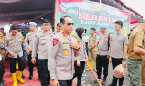 Polres Lubuklinggau Bersama Pemkot Gelar Penanaman Jagung 1 juta hektar Serentak Dukung Swasembada pangan