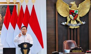 Presiden Prabowo Subianto Menyampaikan Apresiasi Atas kinerja Kabinet