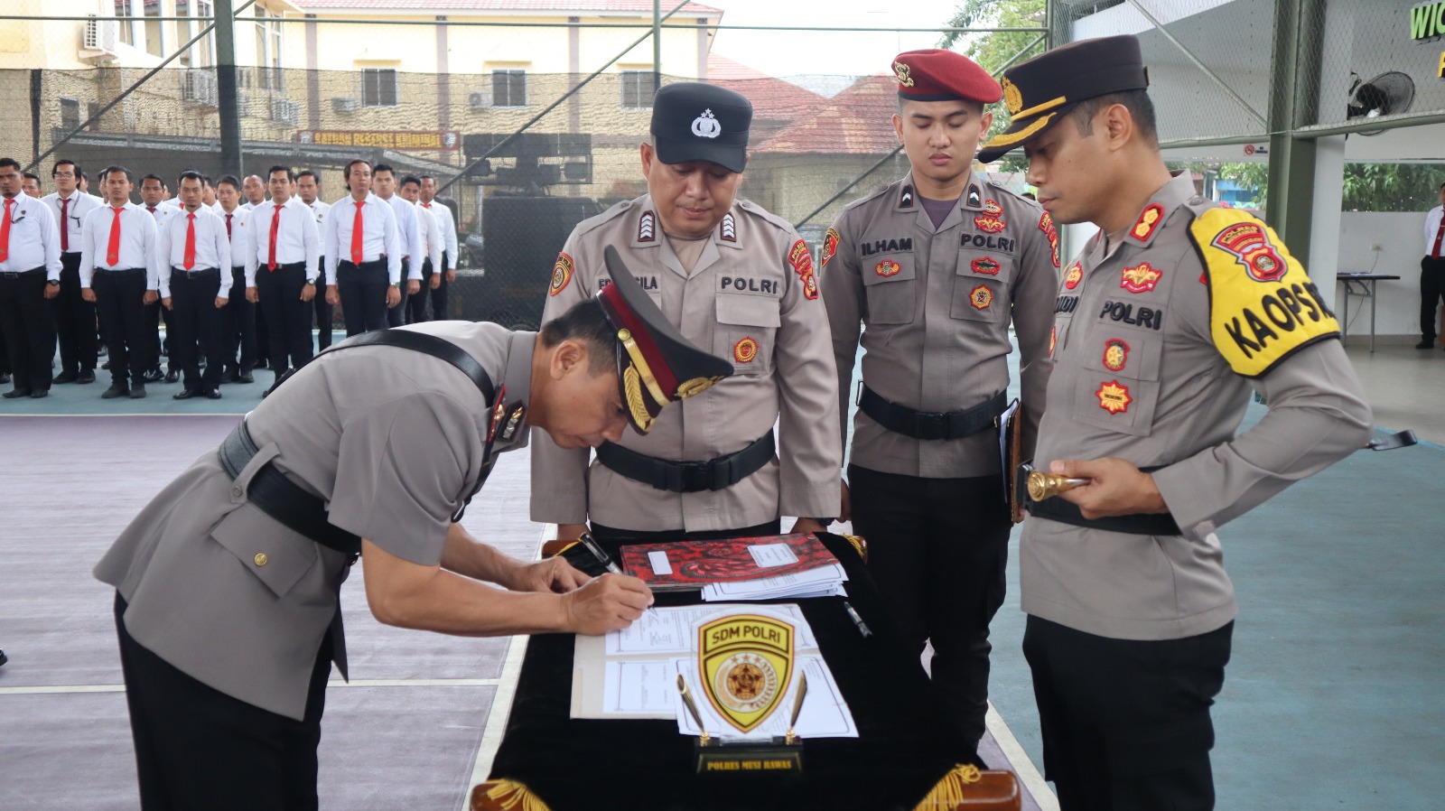 Pimpin Sertijab, Ini Kata Kapolres Musi Rawas