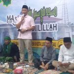 Walikota terpilih H.Rahcmad Hidayat, hadiri isra mi’raj 1446H di masjid fisabilillah green garden lll