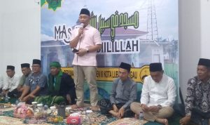 Walikota terpilih H.Rahcmad Hidayat, hadiri isra mi’raj 1446H di masjid fisabilillah green garden lll