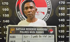 Tertangkap Tangan Bawa Sabu 450 Gram Disertai 190 Butir Ekstasi, Satresnarkoba Polres Musi Rawas Ringkus Buruh Asal Palembang