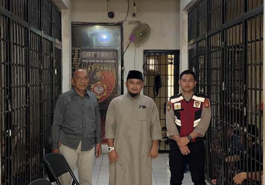 Perbaiki Akhlak Tahanan, Polres Musi Rawas Rutin Gelar Binrohtal