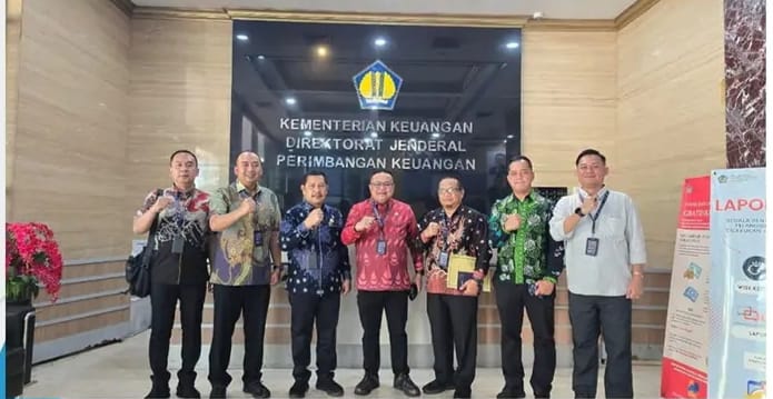 Terkait DBH dan IF, Sekda Beraudiensi dengan Tim Kemenkeu