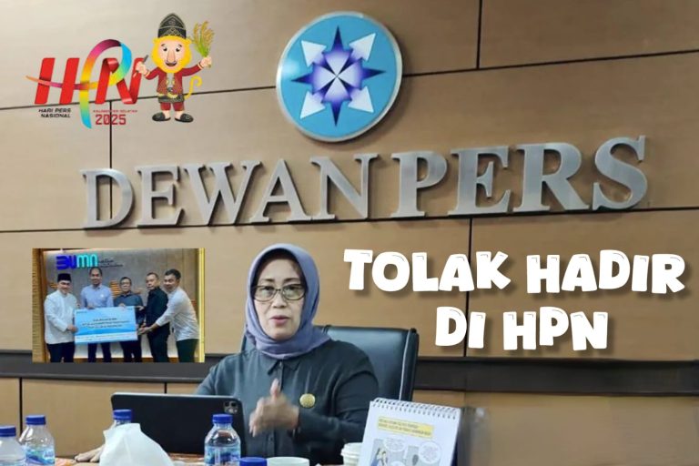 Dewan Pers Tolak Hadiri Acara HPN !! Ini Alasannya